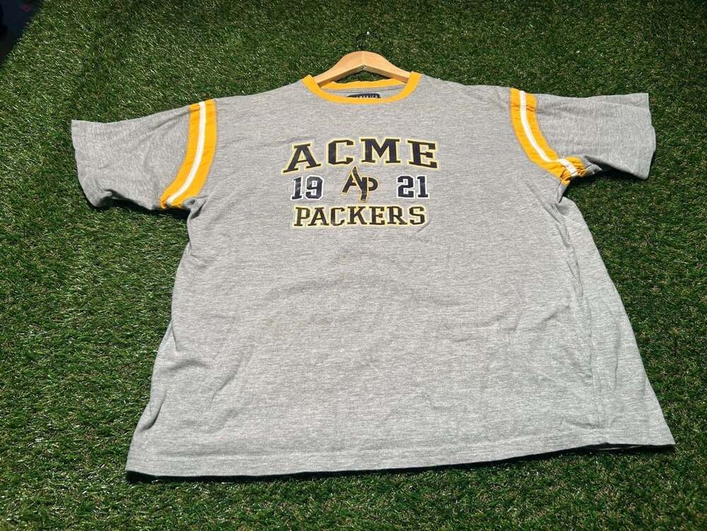 Acme Packers 1919 Ringer Tee J. America Green Bay
